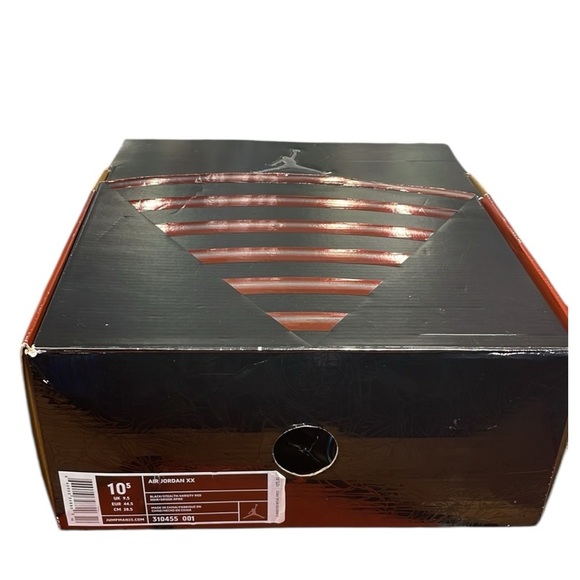 Men’s Brand New Nike Air Jordan 20 XX Quickstrike Size 10.5M. Black/Stealth/Red main image 7
